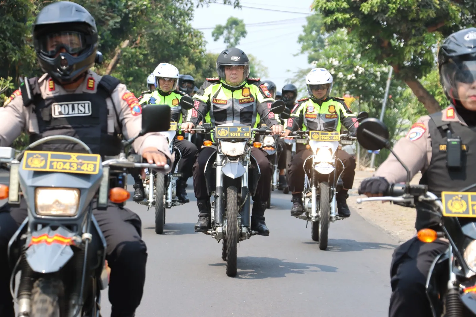 Memasuki Tahapan Pemilu 2024 Polres Blitar Mantapkan Situasi Kamtibmas Dengan Patroli Dialogis