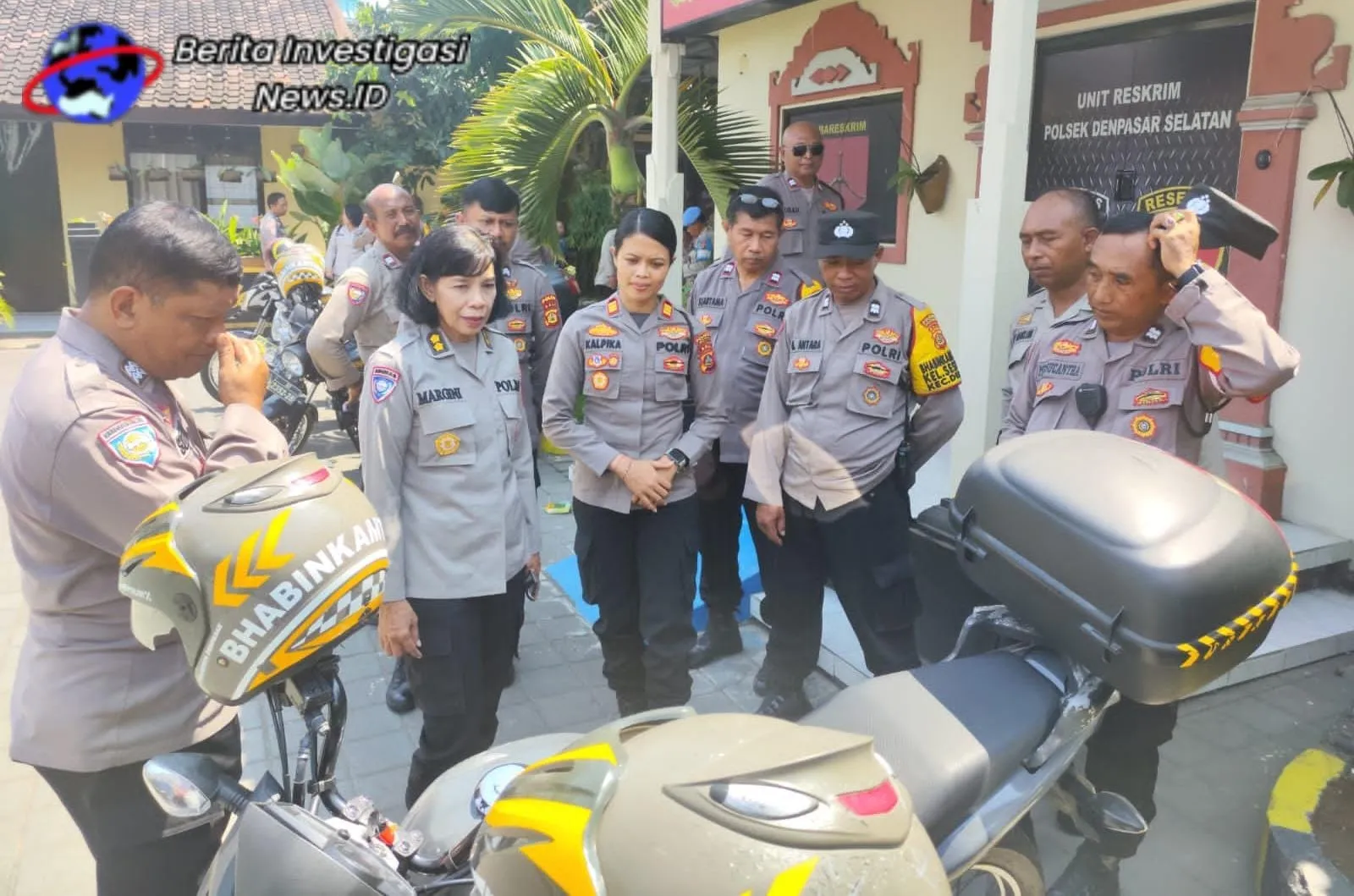 Dit Binmas Polda Bali Melalui Tim Supervisi dan Asistensi Kunjungi Polsek Densel