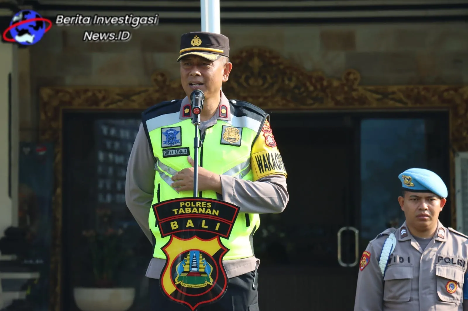 Waka Polres Pimpin Apel Pagi Personil OMB: "Tingkatkan Patroli dan Jaga Kesehatan
