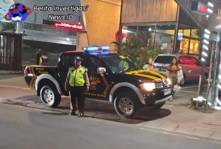 Polsek Kutsel Rutinkan Blue Light Patrol Wujudkan Kamtibmas Kondusif