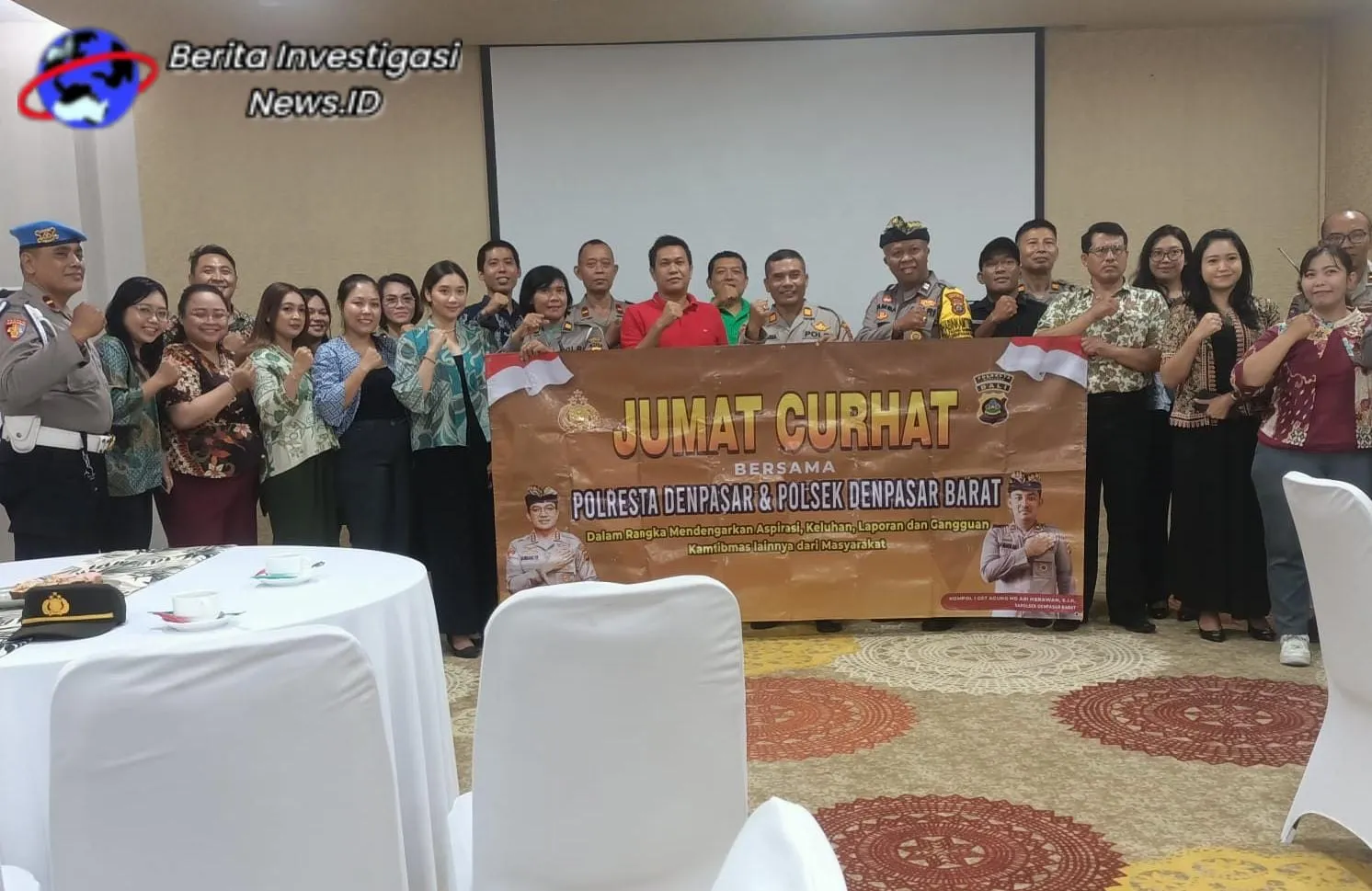 Program Jumat Curhat Polsek Kuta Dengar Keluhan Pelaku Wisata Seminyak