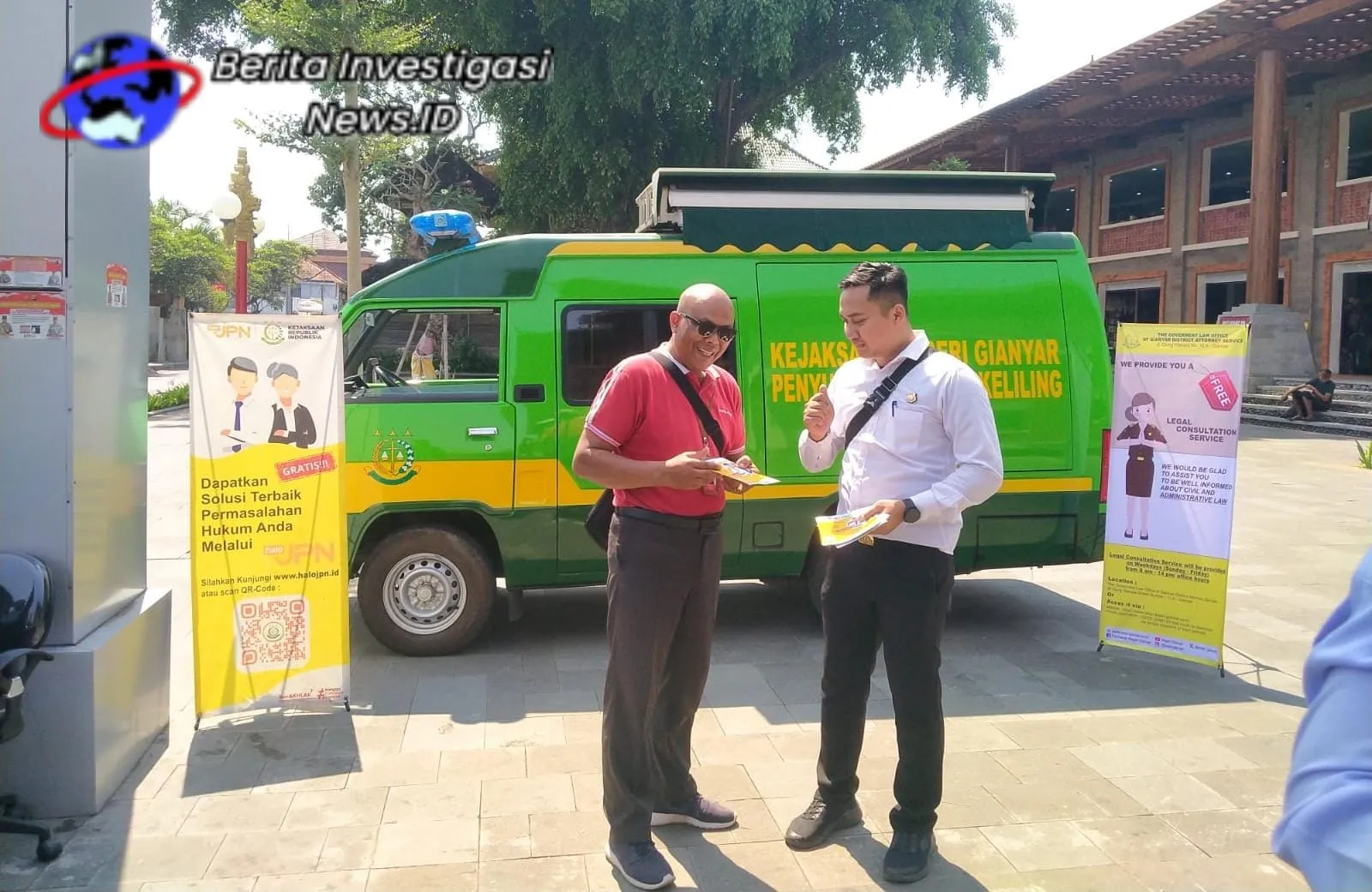 Kejari Gianyar Lakukan Pelayanan Hukum Keliling Humanis Kepada Masyarakat