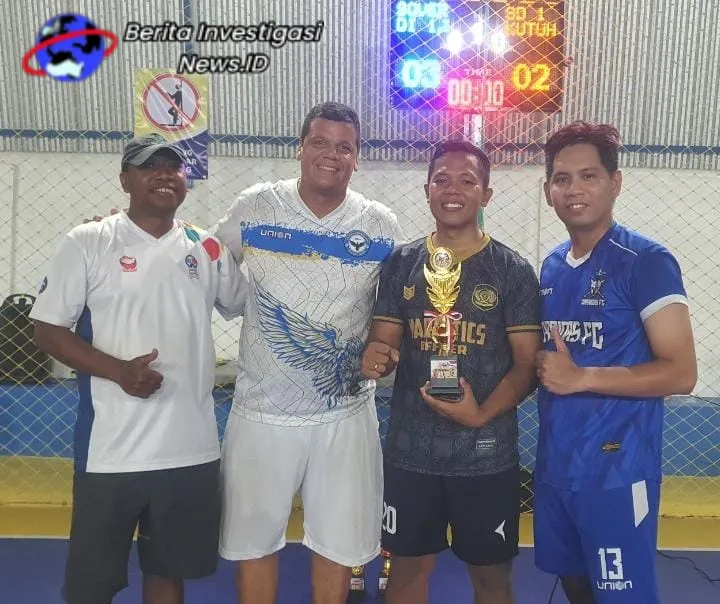 Lapastik Bangli Boyong Piala Turnamen True Freedom Futsal Competition