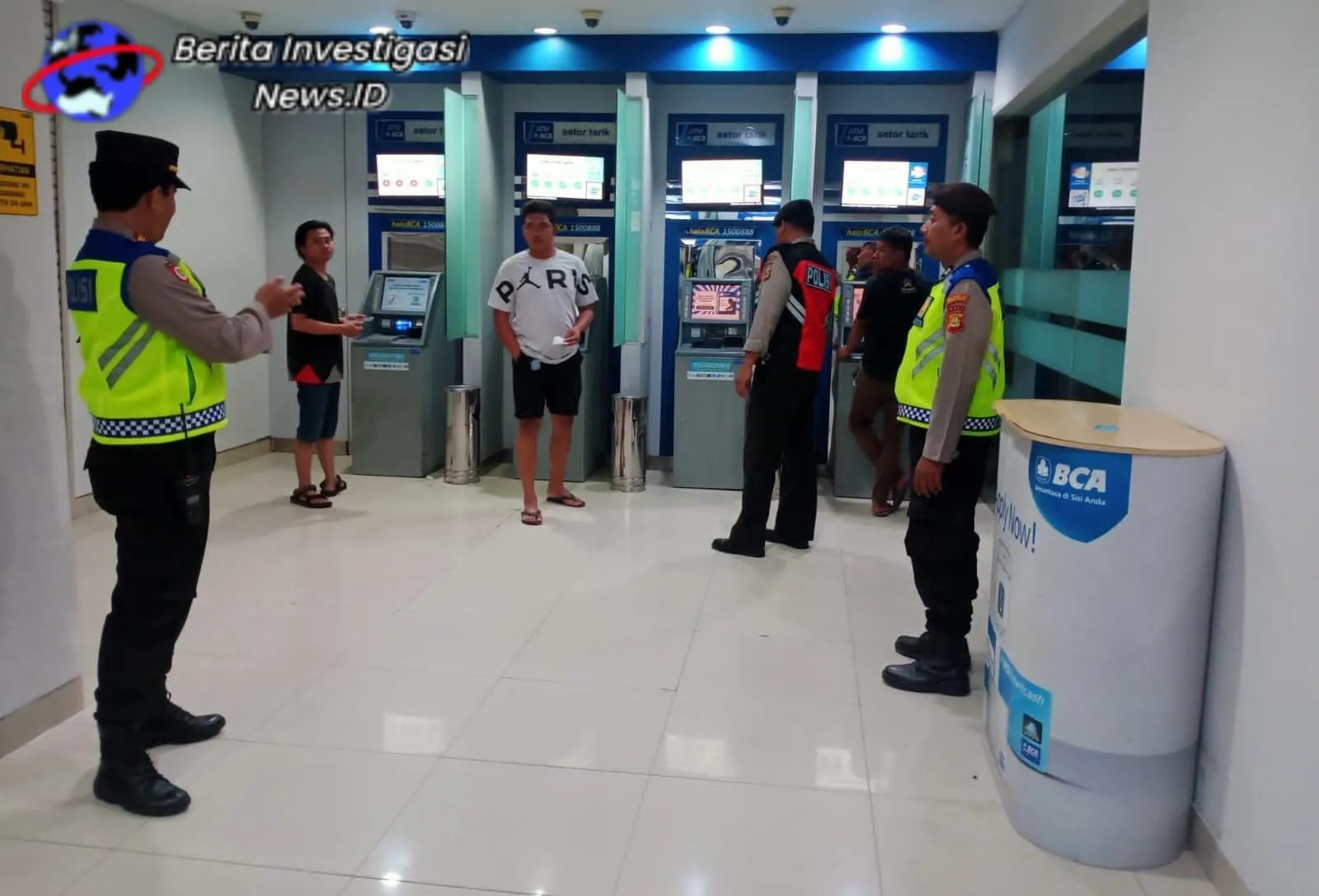 Gencarkan Bluelight Patrol Polsek Denpasar Barat Cegah Gangguan Kamtibmas