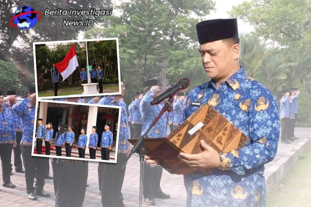 Bersama Majukan Indonesia, Kemenkumham Bali Gelar Upacara Peringatan HSP ke 95