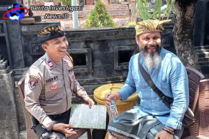 Gencarkan Patroli Sambang Polisi Banjar Tangtu Wujudkan Keamanan Wilayah