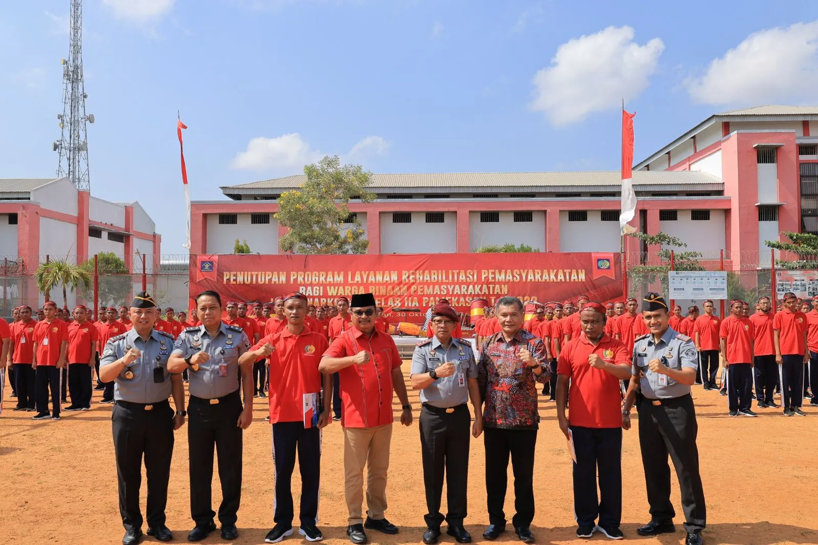 Program Rehabilitasi Tahap III bagi WBP Lapas Narkotika Kelas IIA Pamekasan Resmi ditutup