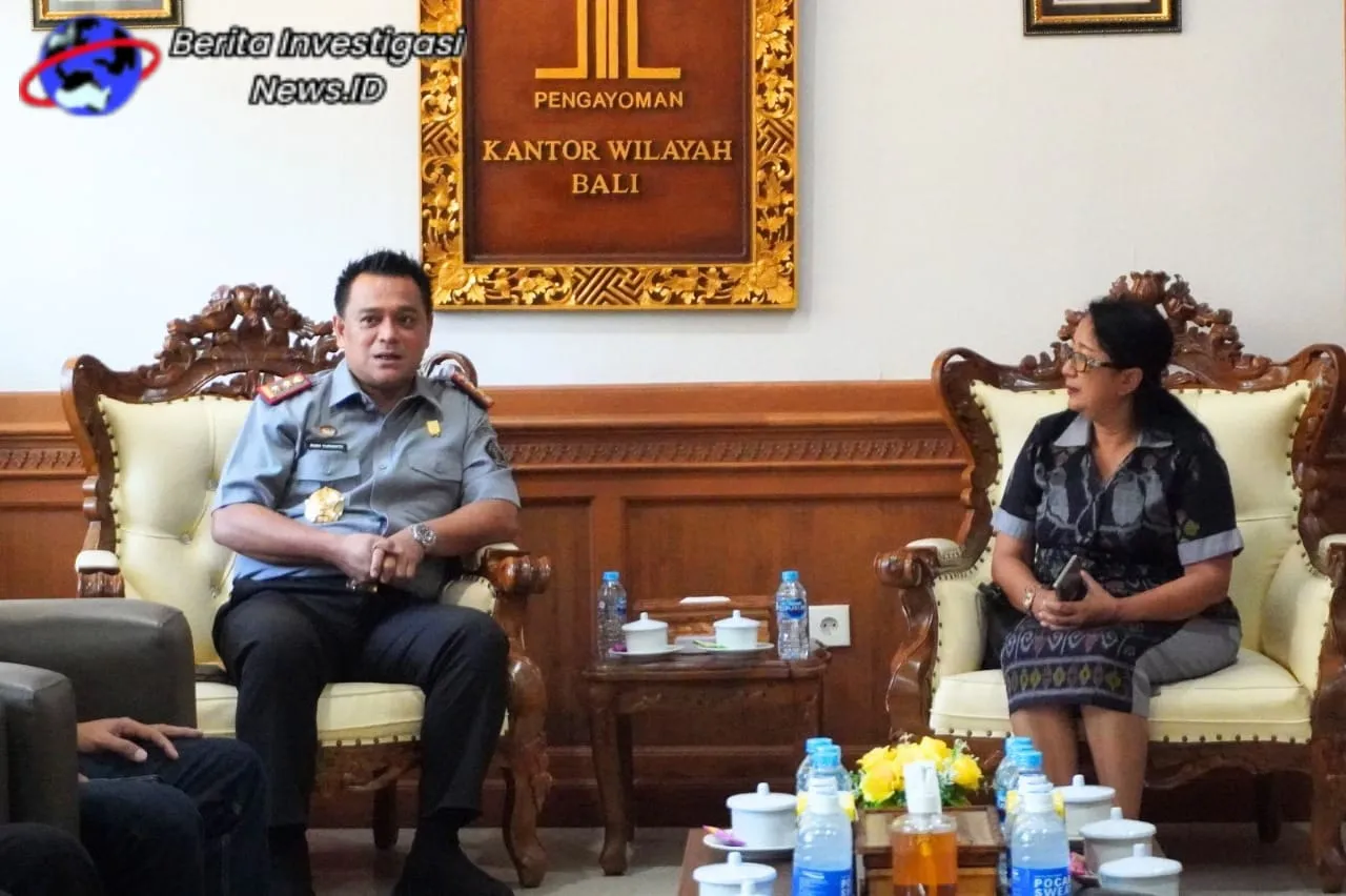 Kerjasama Bentuk Peraturan Daerah, DPRD Jembrana Kunjungi Kemenkumham Bali