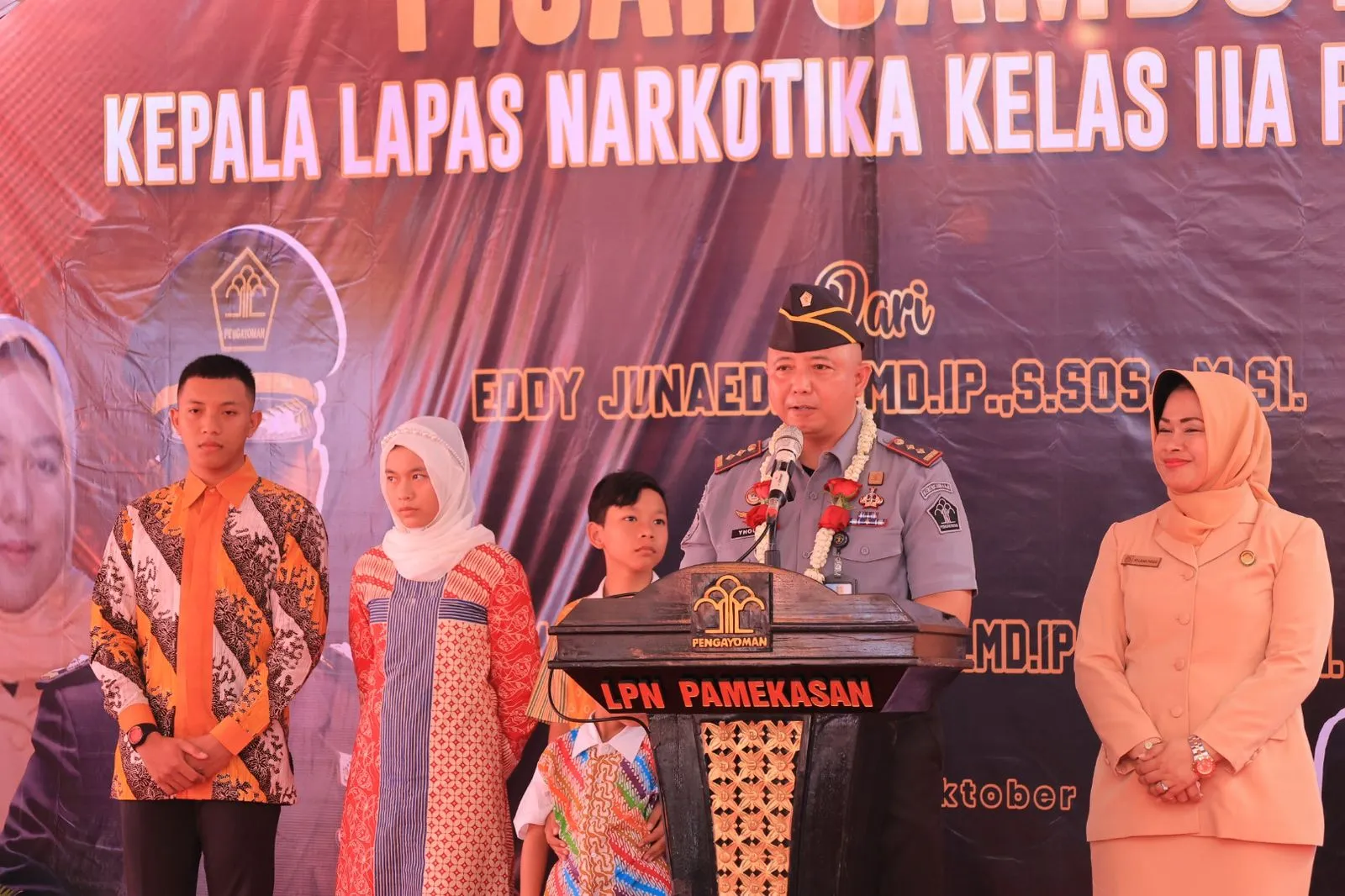 Lapas Narkotika Kelas IIA Pamekasan Kanwil Kemenkumham Jatim Resmi Berganti Nakhoda