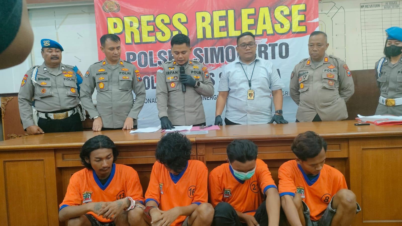 Pembobol Gudang Berhasil Diringkus Unit Reskrim Polsek Simokerto