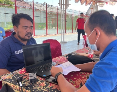 Lapas Narkotika Kelas IIA Pamekasan Kanwil Kemenkumham Jatim Gelar Skrining Active Scan Finding TBC Bagi WBP