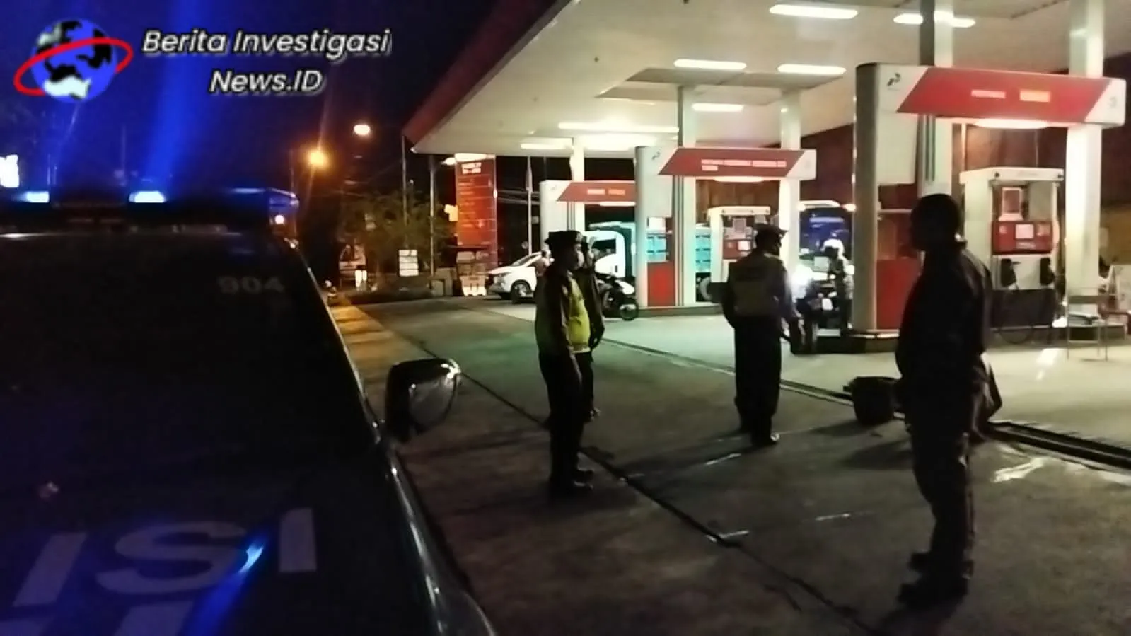 Blue Light Patrol Adalah Langkah Polsek Dentim Menjaga Keamanan Malam