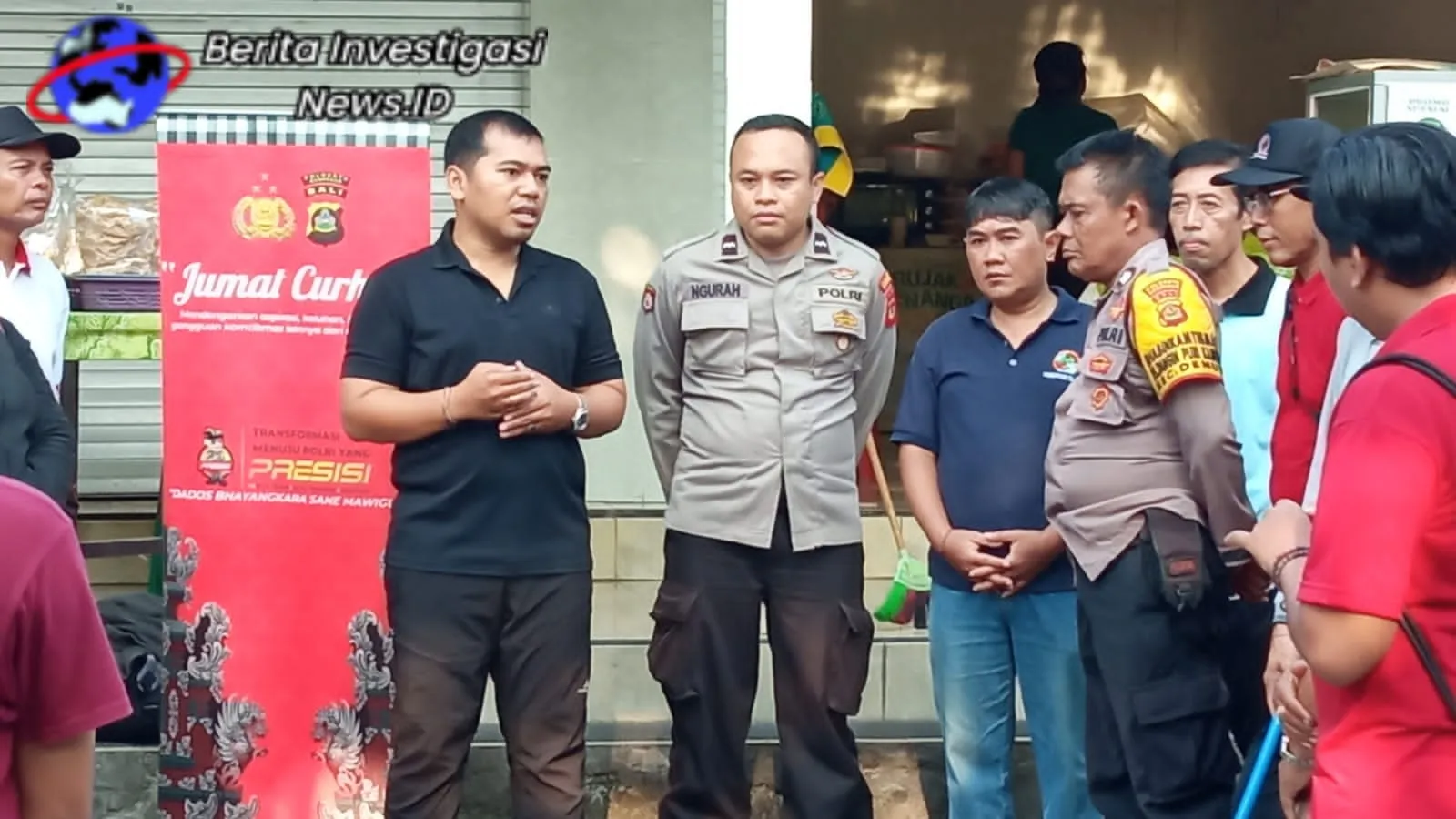 Program Jumat Curhat Polri Hadir Kembali di Desa Dangin Puri Kangin