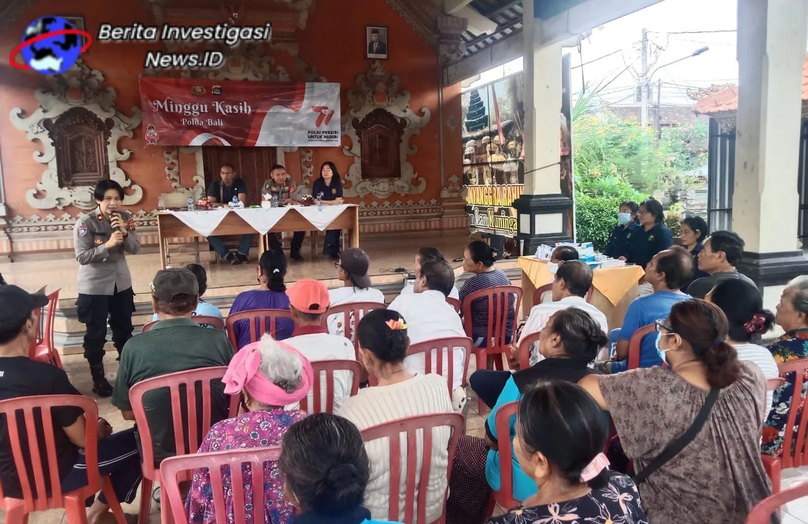 Diskusi Bersama Masyarakat, Polda Bali Kembali Terapkan Minggu Kasih