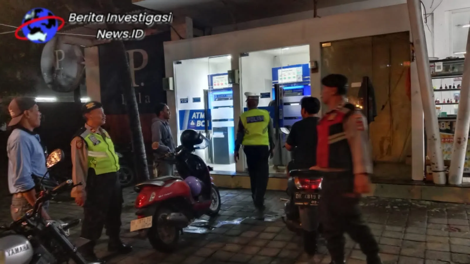 Antisipasi Kerawanan Dimalam Minggu Polsek Denpasar Barat Kedepankan Bluelight Patrol