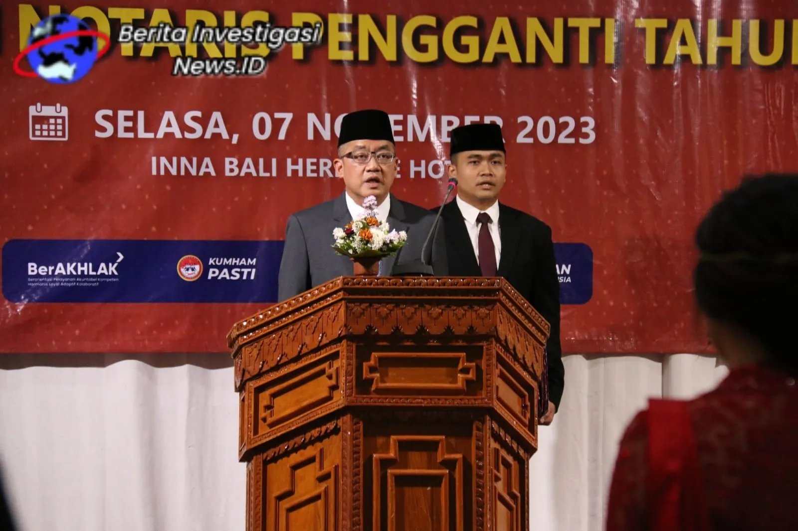 Lantik Notaris di Bali, Dirjen AHU: "Pentingnya Peran Mencegah Pencucian Uang dan Pendanaan Teroris"