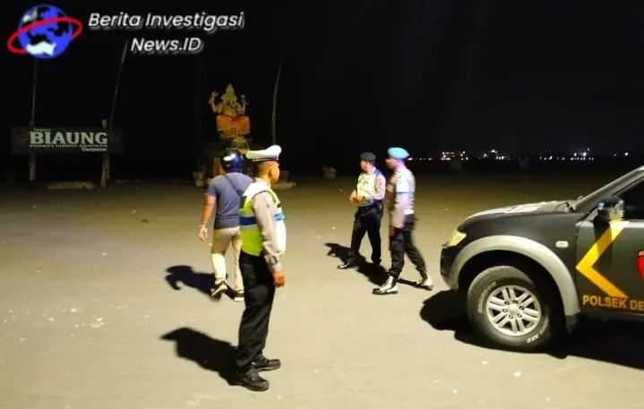 Blue Light Patrol Polsek Dentim Tingkatkan Keamanan Wilayah Malam Hari