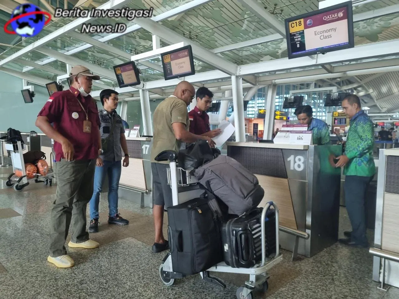 Sekeluarga Yordania Mengemis, Serta Warga Cape Verde Eks Napi Penganiayaan Dideportasi Rudenim Denpasar