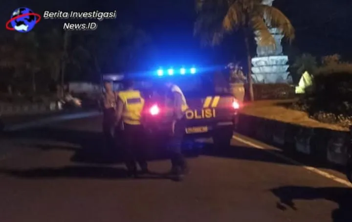 Blue Light Patrol Polsek Dentim Tergelar, Malampun Tenang Keamanan Terjamin