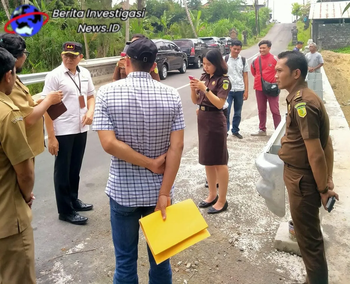 Pastikan Pedampingan Proyek Berjalan Maksimal, Kajari Gianyar Lakukan Pemantauan Lapangan