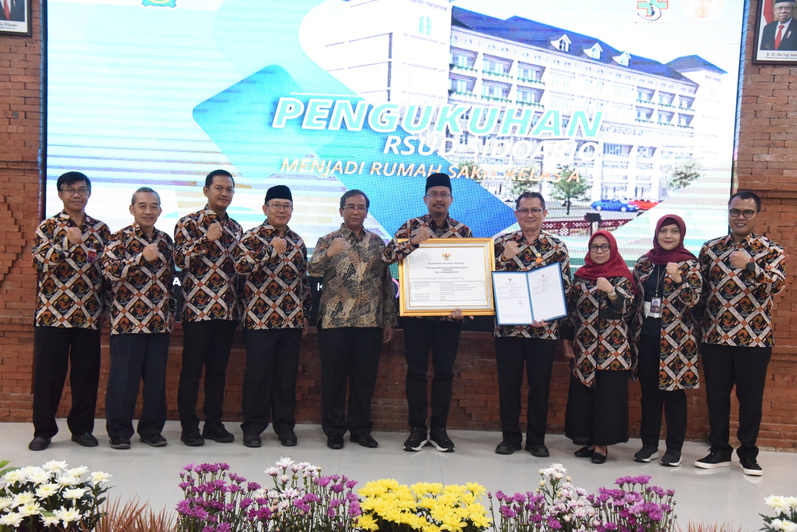 RSUD Sidoarjo Naik Kelas A, Dirjen Yankes Kemenkes Apresiasi Bupati Gus Muhdlor