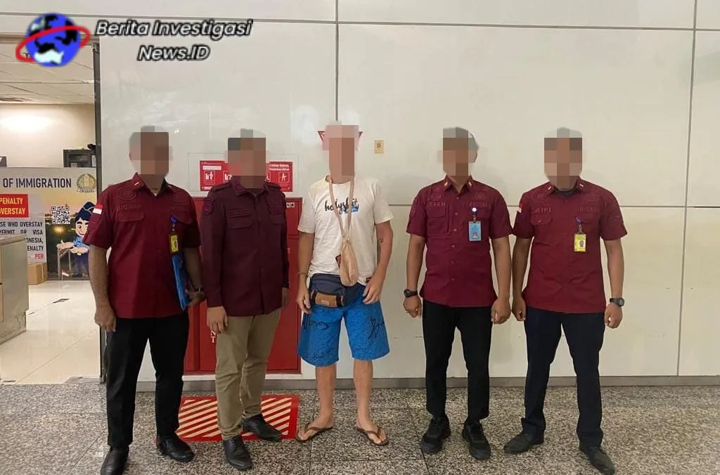 Tegakkan Hukum Keimigrasian, Usai Jalani Pidana Penjara Kasus Narkoba WN Belanda Dideportasi Kanim Singaraja
