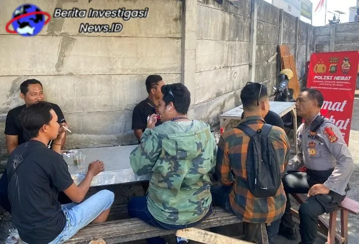 Sat Samapta Polresta Denpasar Gelar Jumat Curhat Bersama Komunitas Gojek