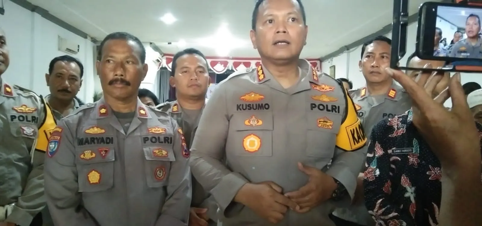 Giat Minggu Kasih Polresta Sidoarjo di Desa Watugolong Krian