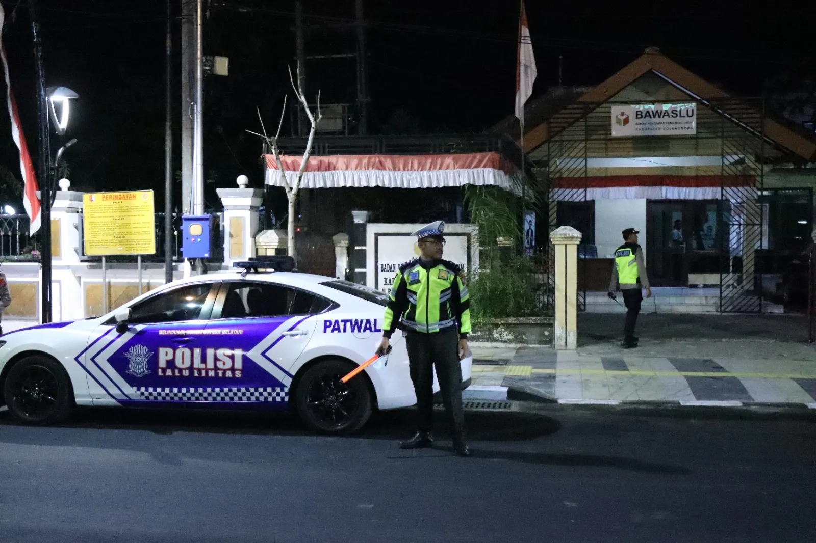 Harkamtibmas, Polres Bojonegoro Bersama Kodim 0813 Gelar Patroli Skala Besar