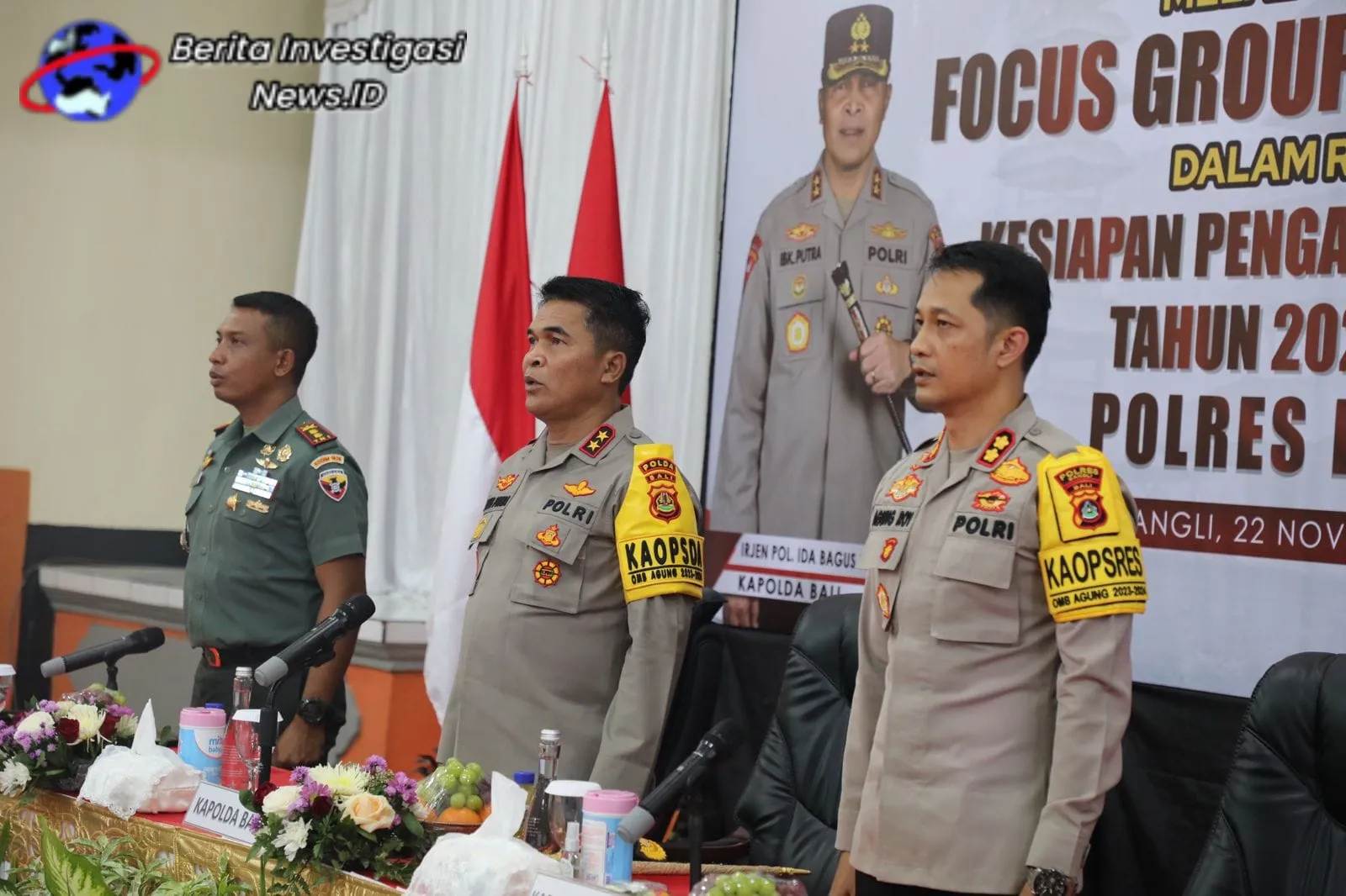 Kunjungan Kerja Kapolda Bali ke Polres Bangli