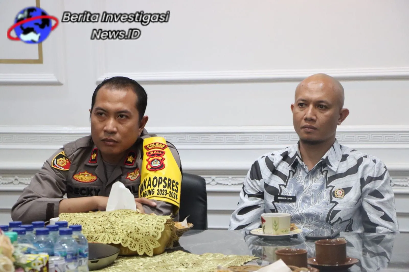 Wakapolres Badung Ikuti Zoom Meeting Dialog Penguatan Internal Polri