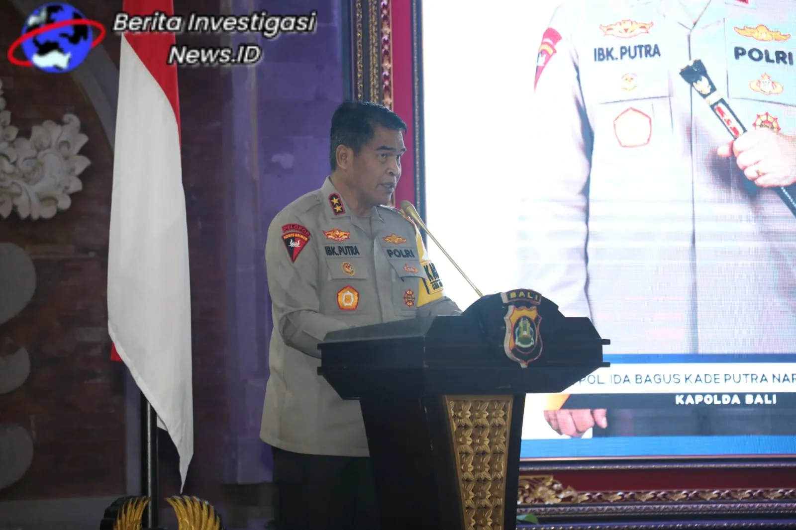 Kapolda Bali Sampaikan Ucapan Terimakasih Atas Dedikasi KORPRI