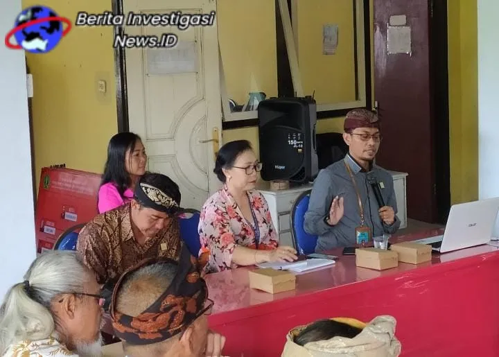Kemenkumham Bali Bina Kelompok Keluarga Sadar Hukum Desa Wanasari