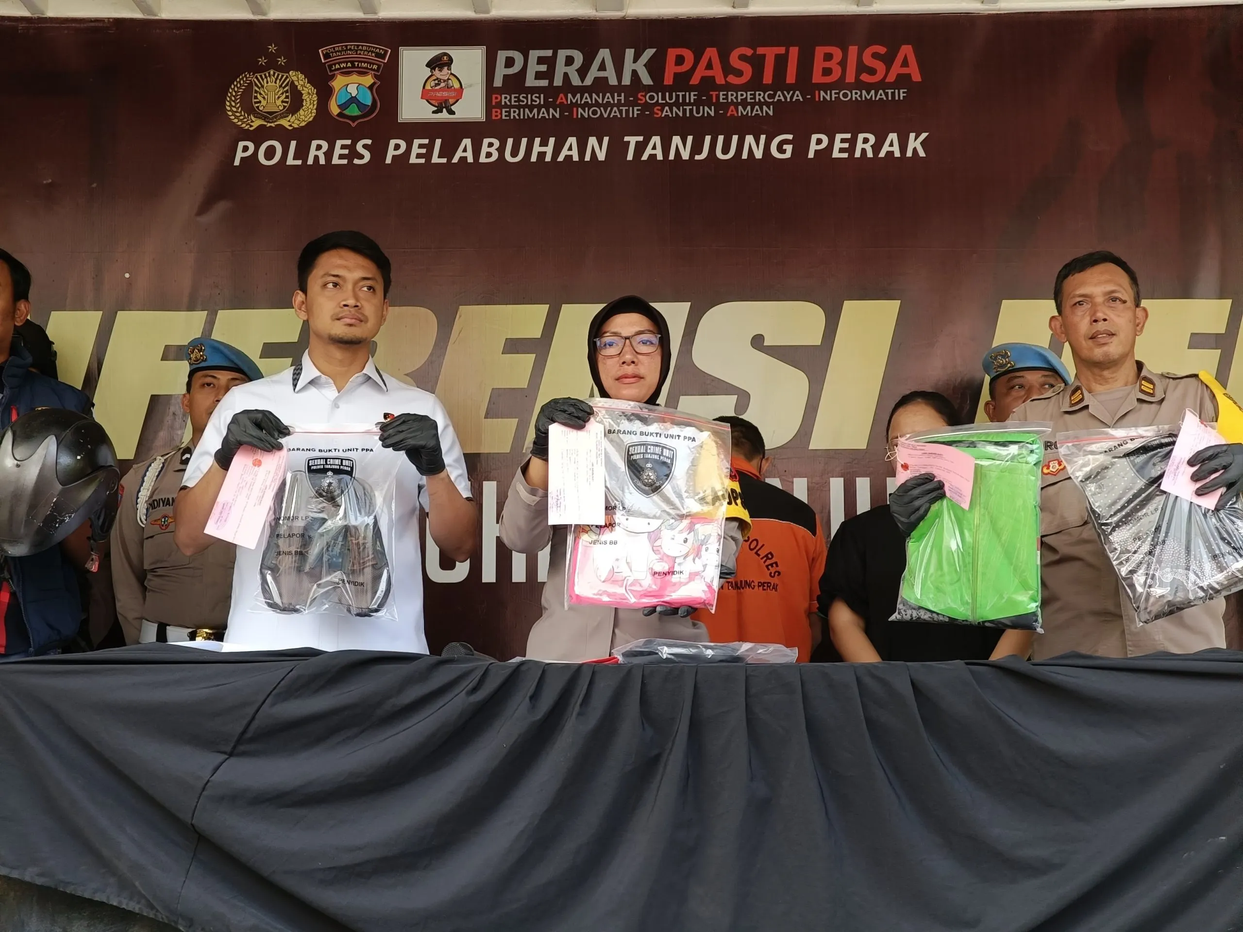 Cabuli Balita Driver Ojol Ditangkap Satreskrim Polres Pelabuhan Tanjung Perak
