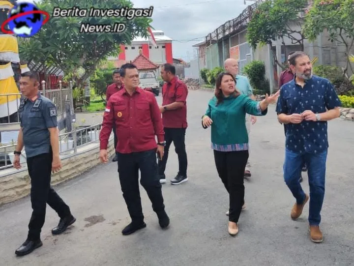 Kunjungan Keduataan Amerika Serikat di Terima Kakanwil Kemenkumham Bali