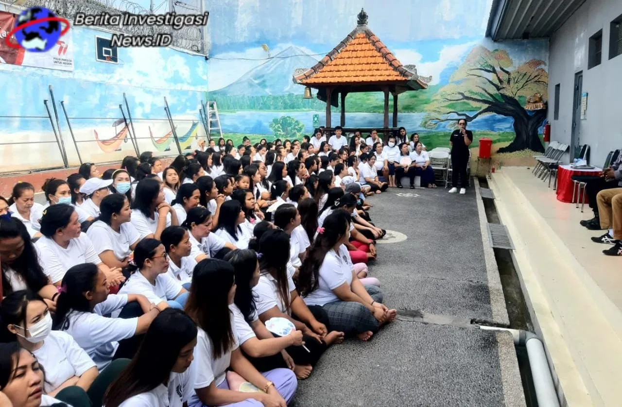 LPP Kerobokan Terima Kunjungan Minggu Kasih Polda Bali