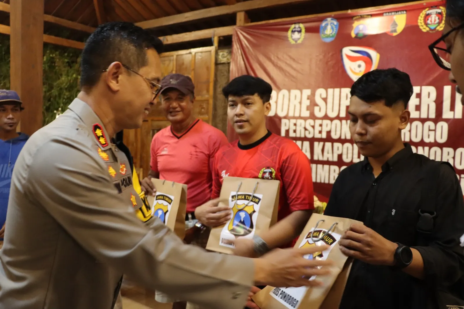 Polres Ponorogo Gelar Jambore Bersama Persepon Pada Liga 3 PSSI