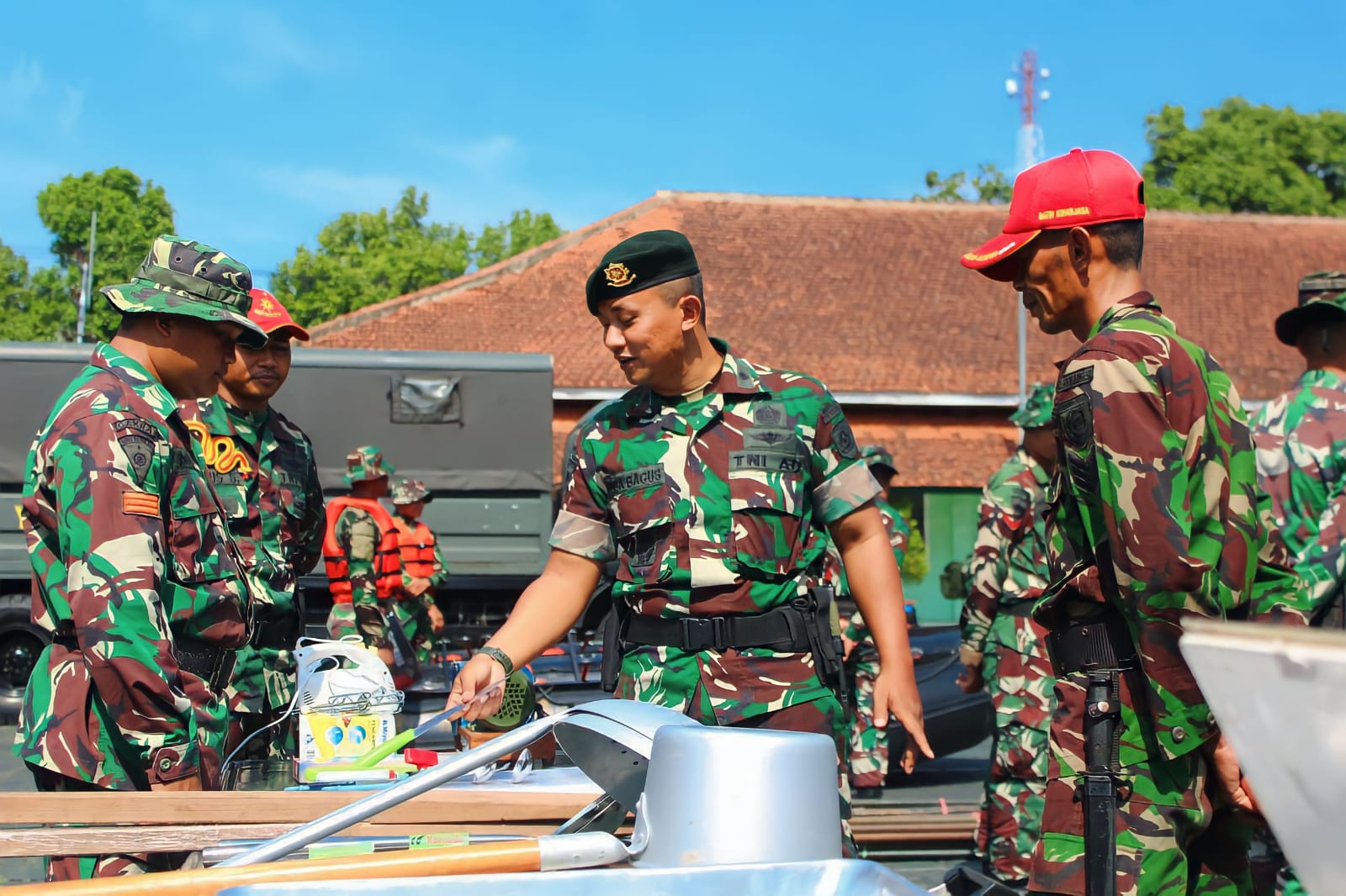 Yonbekang 2 Kostrad Gelar Apel Kesiapsiagaan Penanggulangan Bencana Alam