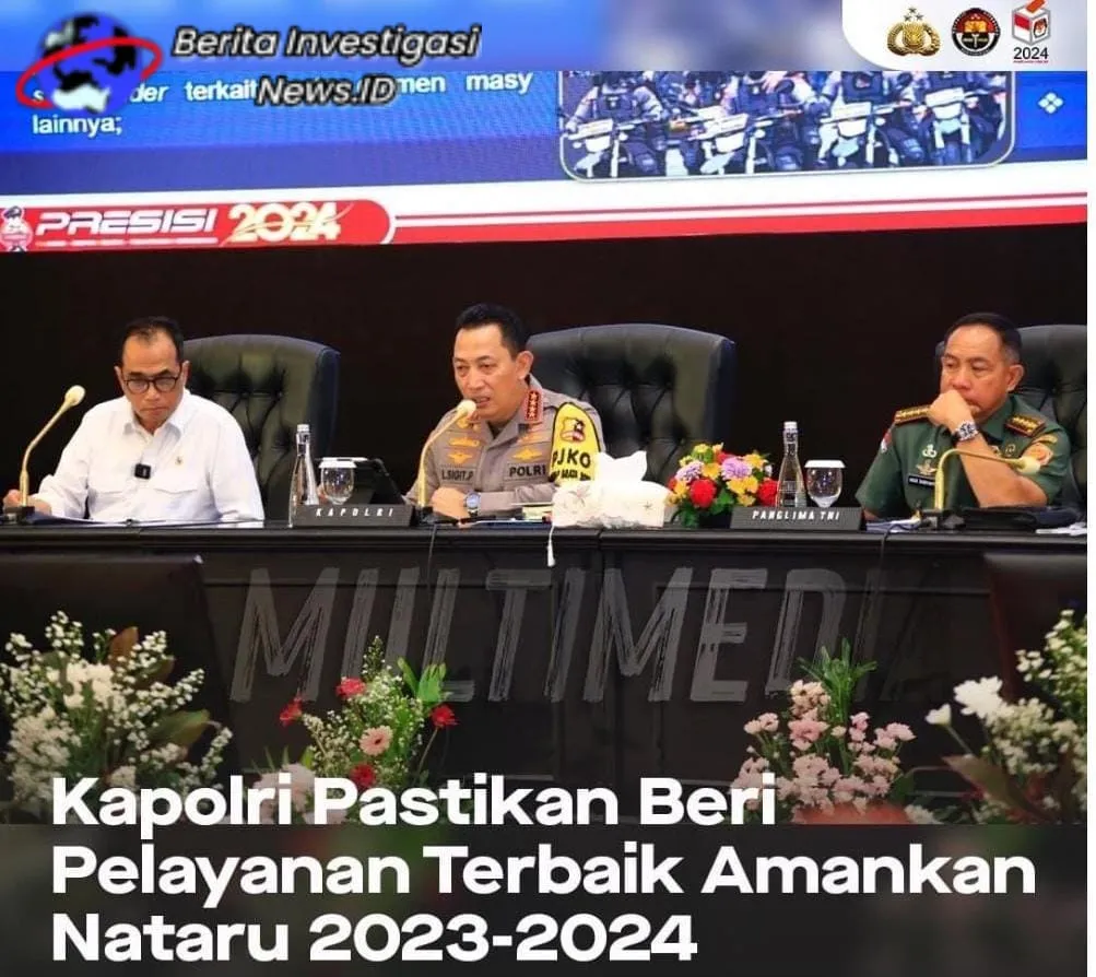 Kapolri Berharap Natarulu 2023-2024 Aman dan Terkendali