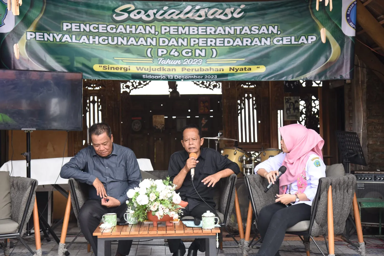 Cegah Peredaran Gelap Narkoba, Diskominfo Sidoarjo Gelar Sosialisasi P4GN