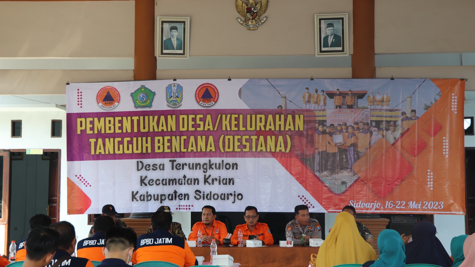 Pemkab Sidoarjo Siapkan Langkah Mitigasi di Desa Rawan Bencana