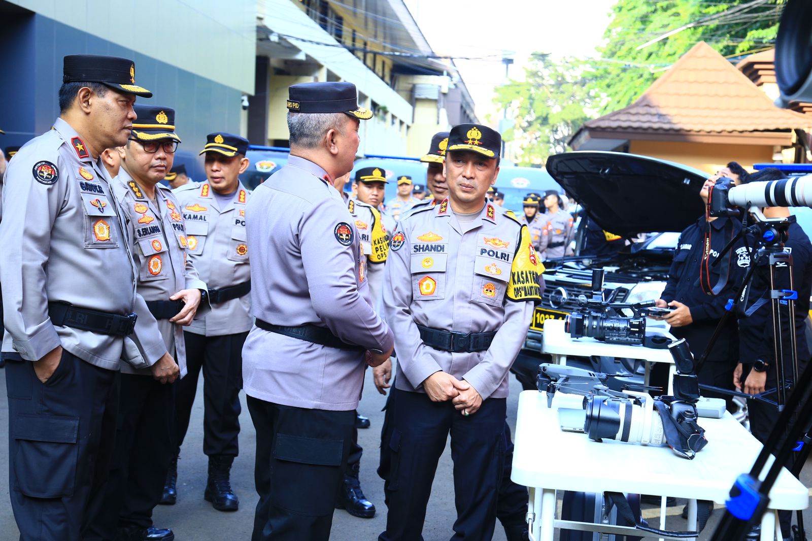 Kadiv Humas Tekankan Beberapa Hal Saat Gelar Apel Kesiapsiagaan Satgas Humas Polri Pengamanan Nataru