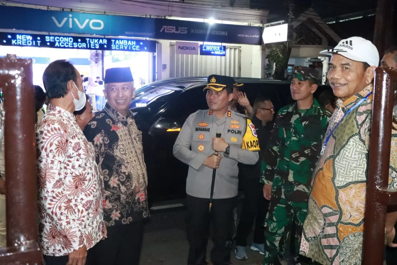 Kapolres Nganjuk Bersama Forkopimda Pantau Langsung Pelaksanaan Ibadah Natal 2023, Pastikan Berjalan Sesuai Harapan