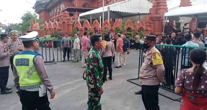 Kepolisian, TNI dan Linmas Bersinergi Amankan Perayaan Natal