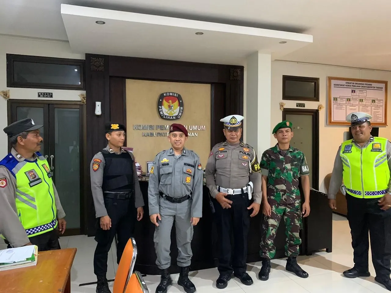 Jelang Tahun Baru 2024, Polres Tabanan Intensifkan BLP Gabungan Tiga Pilar