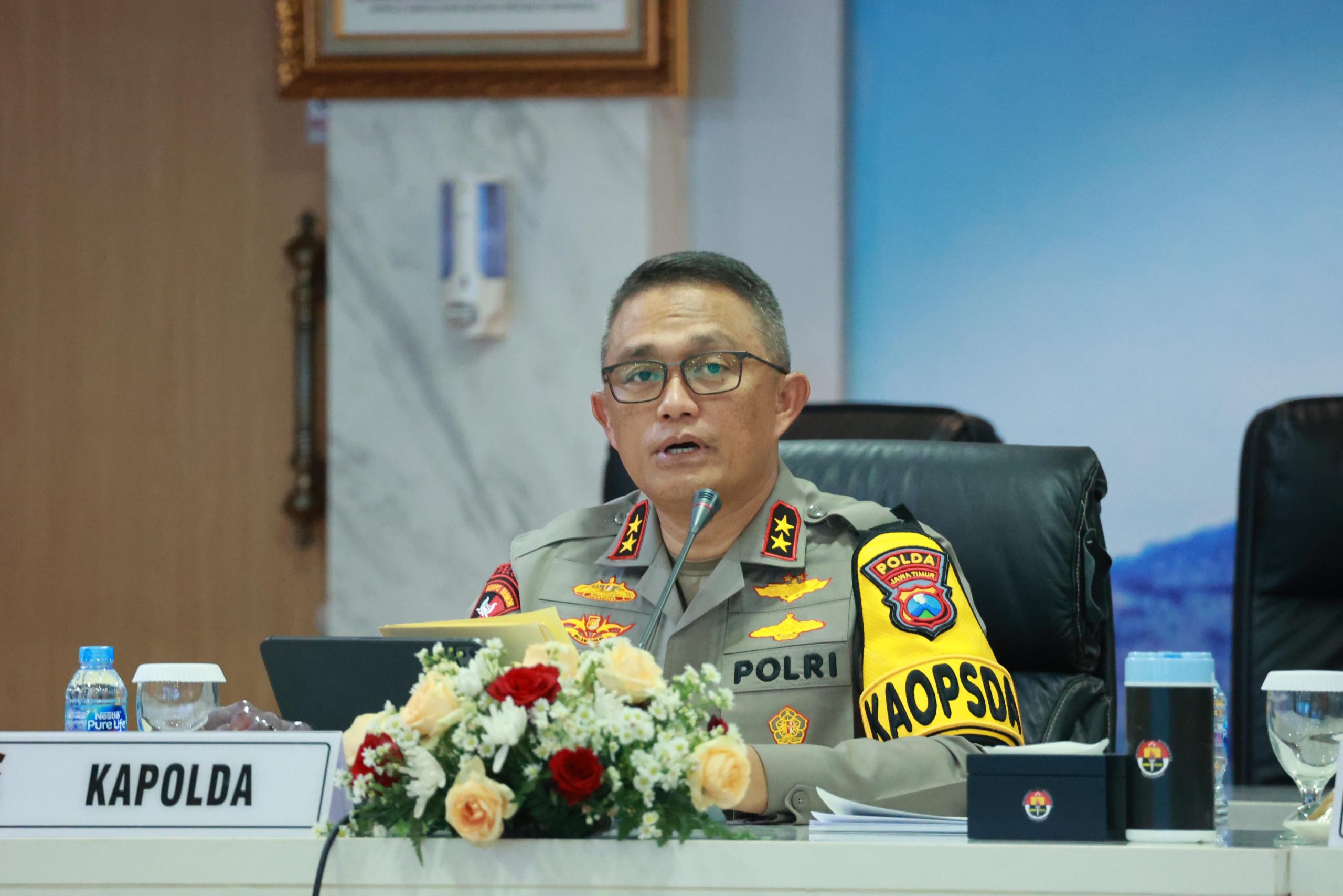 Kapolda Jatim Sampaikan Terimakasih Kepada Masyarakat Yang Telah Berperan Membantu Jaga Sitkamtibmas