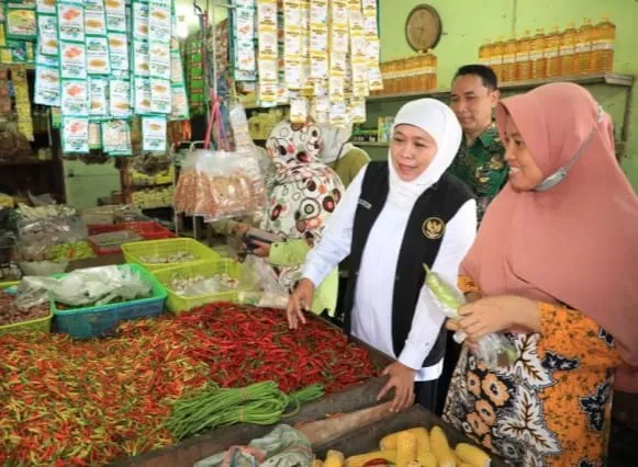 Jelang Akhir Tahun 2023, Gubernur Jatim Pastikan Bahan Pokok di Jatim Aman
