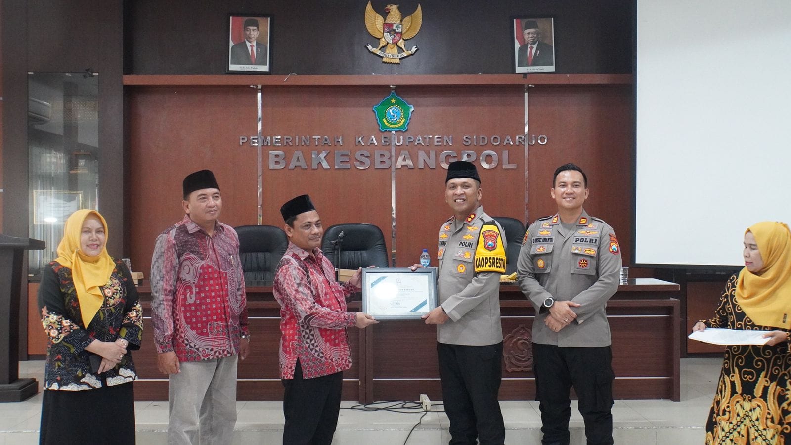 Silaturahmi ke FKUB, Kapolresta Sidoarjo Semakin Kuatkan Kerukunan Umat