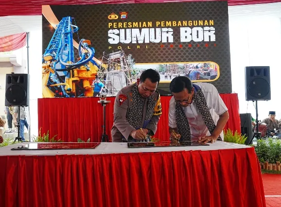 Resmikan Sumur Bor di Yogyakarta, Kapolri: Kita Harapkan Bermanfaat Untuk Masyarakat