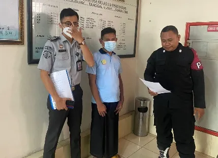 Berikan Pelayanan Prima, Lapas Narkotika Kelas IIA Pamekasan Kanwil Kemenkumham Jatim Rujuk Satu WBP ke RSUD